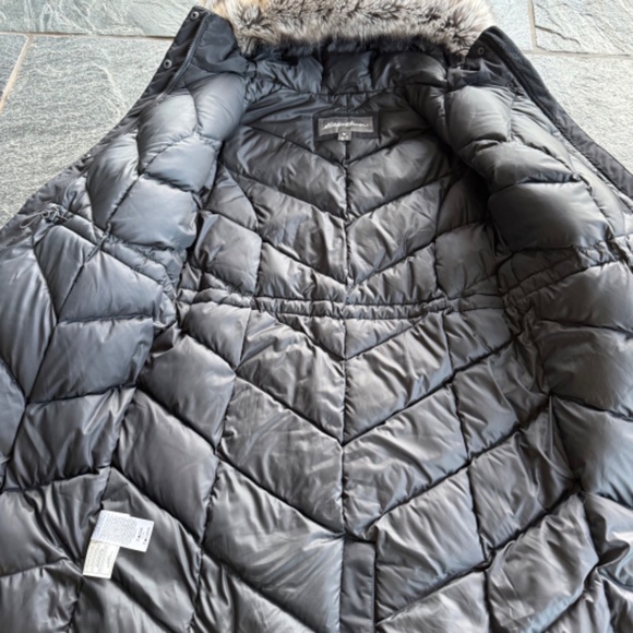 Eddie Bauer Weatheredge Parka Jacket Women’sDown Insulated Black Medium - Picture 4 of 7